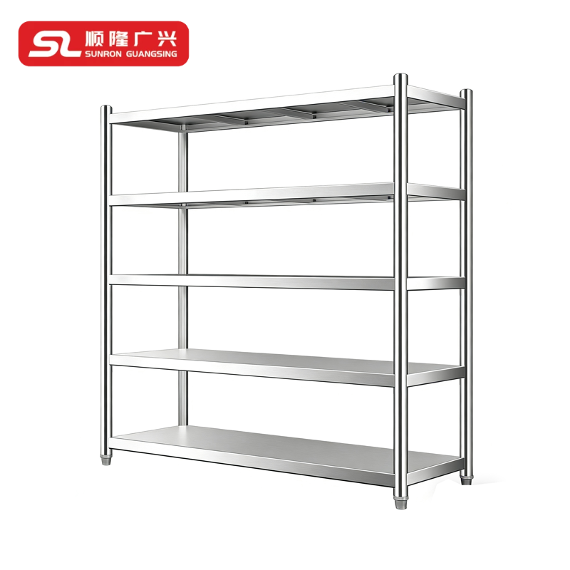 顺隆广兴 SUNRON GUANGSING 五层平板货架 1200*500*1800 台高清大图