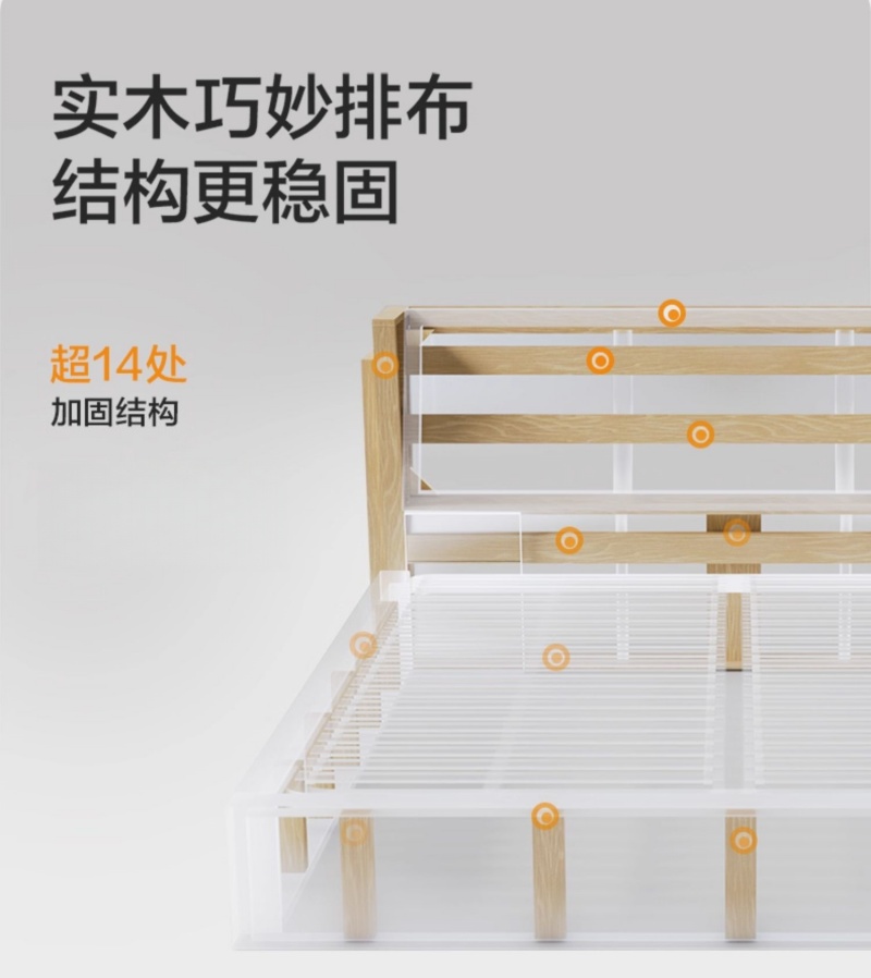 蕃蒂软包床黑色张高清大图