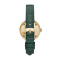 Armani阿玛尼手表 星环手表女复古祖母绿小圆盘 生日礼物 送女友AR11419