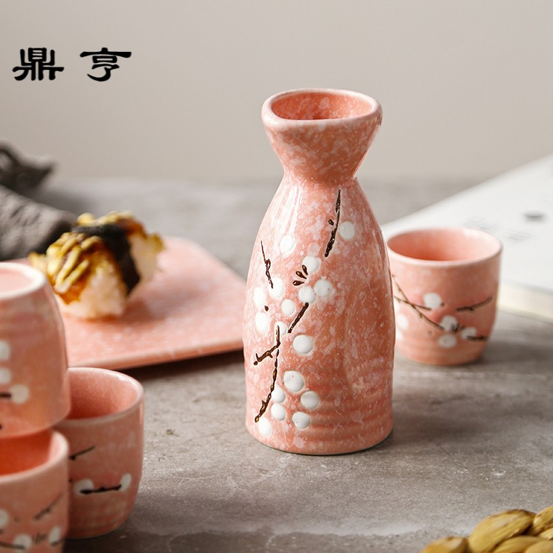 鼎亨日式和风温酒器清酒具礼盒套装小酒壶陶瓷寿司店餐馆白黄酒小