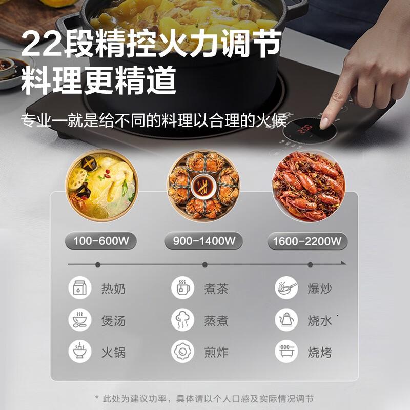 苏泊尔 C22-IH912D电磁炉 橡木色高清大图