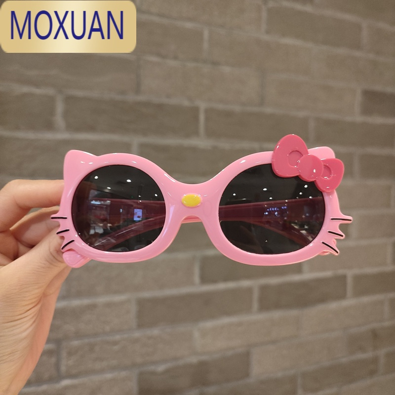 MOXUAN新款儿童偏光太阳镜潮时尚女童硅胶眼镜夏天宝宝遮阳墨镜
