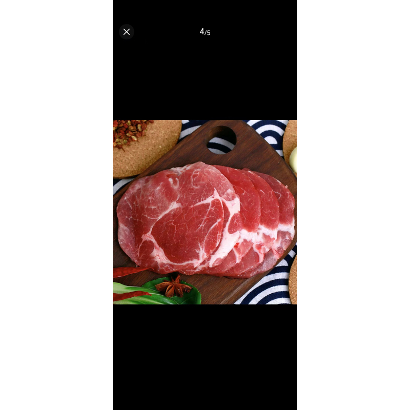 喜润汇T-骨猪排400g*4袋
