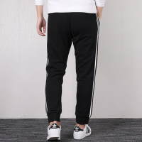 阿迪达斯(adidas) 男子针织运动卫裤休闲收腿长裤DU0468