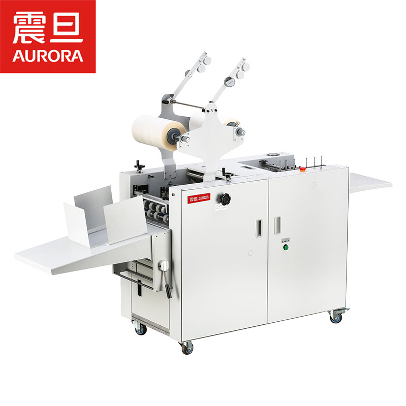 震旦AV-500B液压覆膜机(热膜、单面+覆膜温度:60~120℃+覆膜厚度:157g~400g+覆膜宽度:340mm)