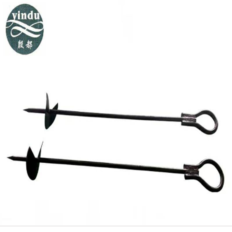 殷都 电料辅件 电力金具 地锚钻 3T1.7米长 螺旋叶片250mm/根高清大图