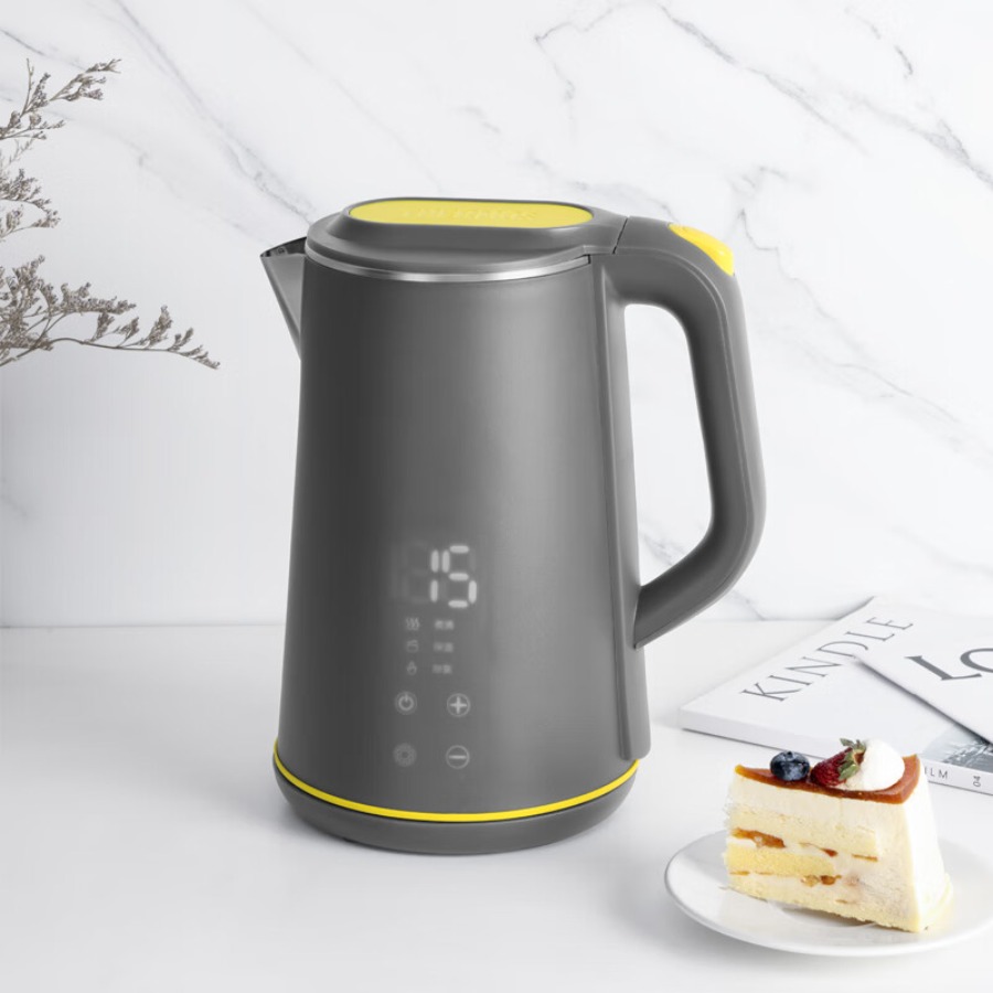 膳魔師(THERMOS) 液体加热器(电水壶)(灰色)1500W EHA-1326E-G