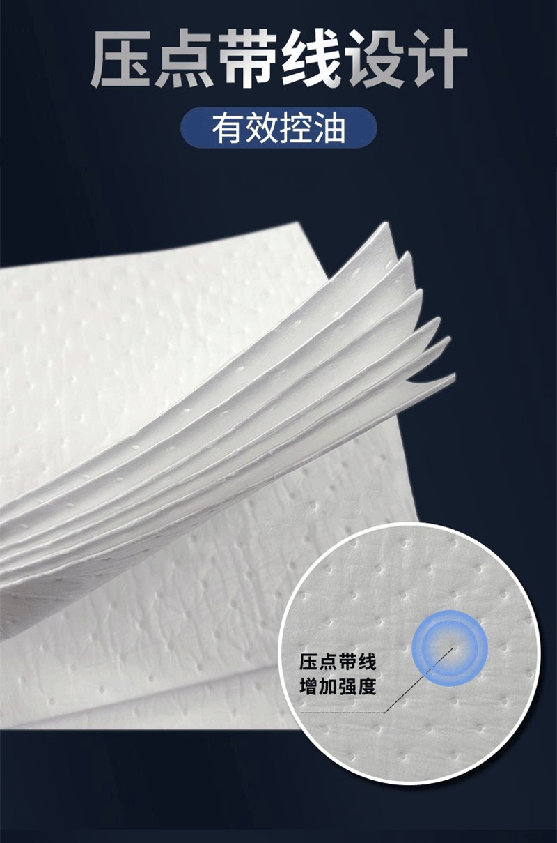 豫众诺 工业吸油棉 40cm*50cm*3mm 个高清大图