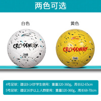 克洛斯威5号足球学生成人比赛足球耐磨真皮脚感儿童小训练球