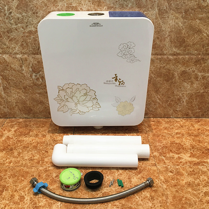 浴室节能水箱便盆蹲坑水箱厕所大排水冲水箱可放卷纸波迷娜BOMINA X3款(送40公分进水管)