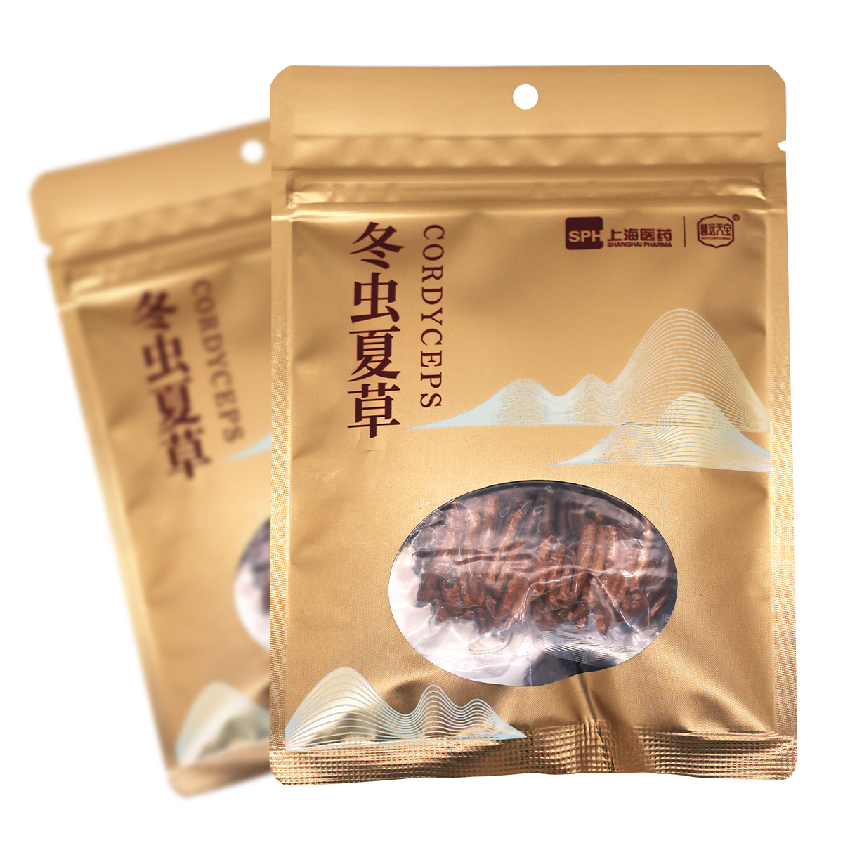 慧远天宝 冬虫夏草10克/袋西藏冬虫夏草高清大图