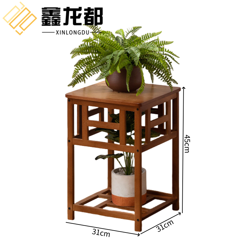 鑫龙都落地花架高清大图