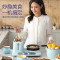 东菱(DonLim)DL-3405晴空蓝 多功能锅早餐机吐司机烤面包机三明治机面包机多士炉料理机家用火锅
