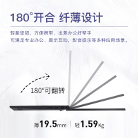 联想(Lenovo) 14英寸轻薄本E41高性能窄边框商务办公学生便携笔记本电脑锐龙R5-3500U 8G 512G固态 定制 黑色