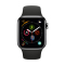 Apple Watch Series4 智能手表 GPS+蜂窝网络款 40毫米 深空黑色不锈钢表壳搭配黑色运动型表带
