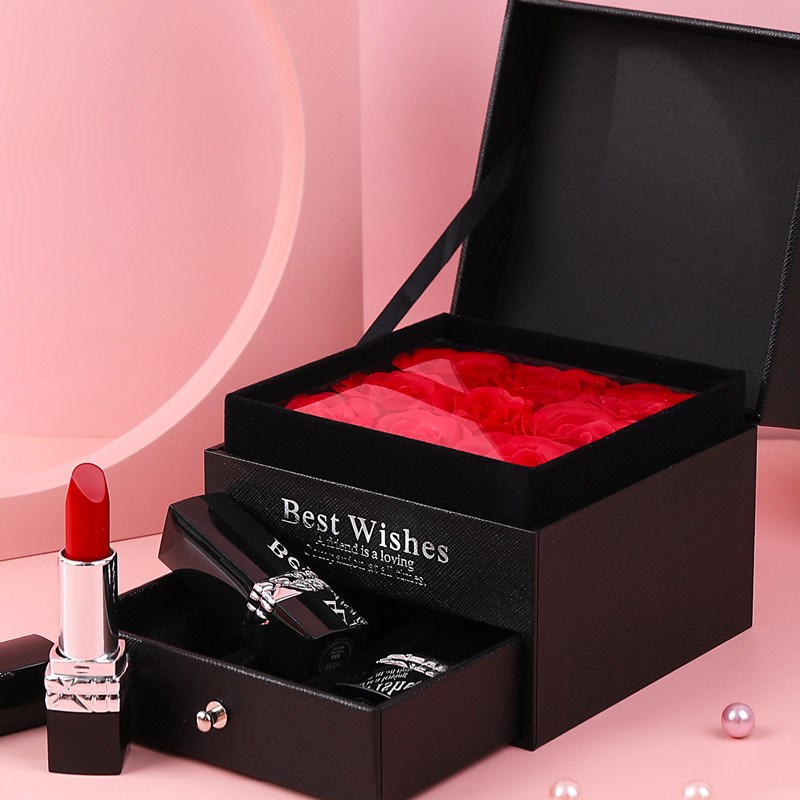 【国内专柜正品】顺丰速运 玫瑰礼盒装全新dior迪奥烈艳蓝金唇膏口红