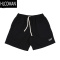 HLCOMAN休闲毛圈五分短裤男女健身跑步宽松训练吸汗潮字母美式