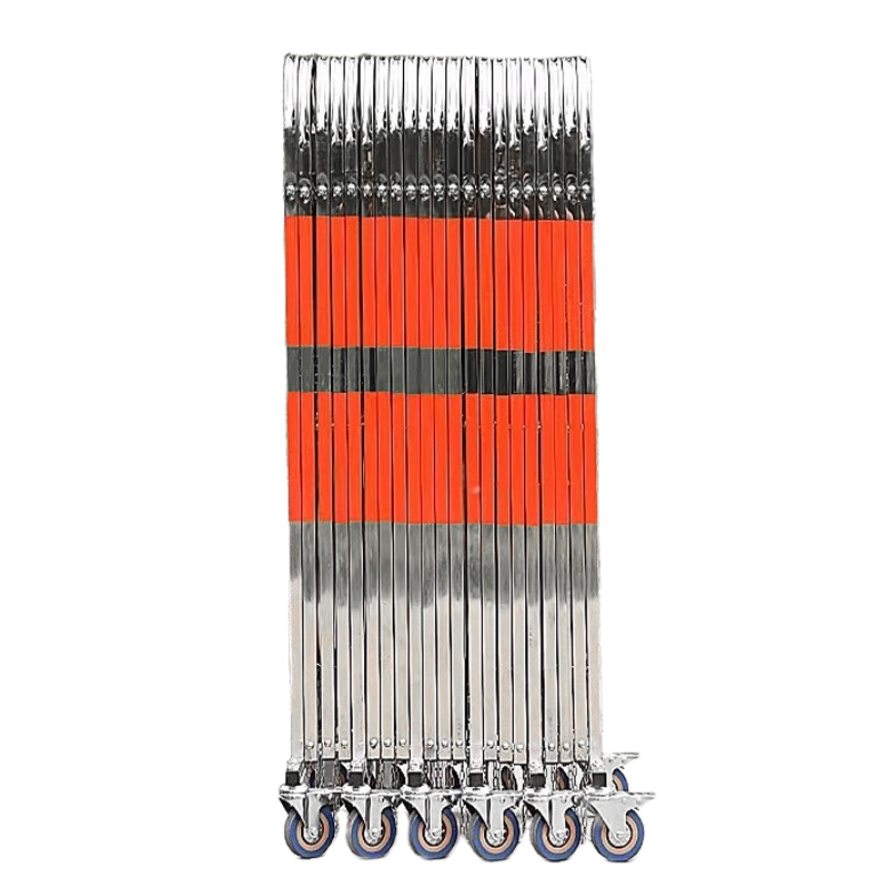 区南 不锈钢伸缩围栏 伸缩护栏 1.1*5m 个高清大图