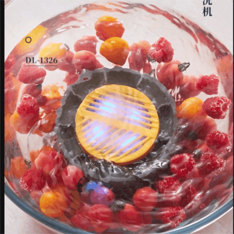 东菱(Donlim)DL-1326果蔬净化清洗机静谧蓝 涡轮式清洗杀菌消毒神器 除菌除农残家用洗水果解毒机净化器图片