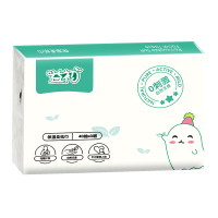 益初婴儿保湿柔纸巾40抽*100包抽纸面巾宝宝家用纸巾抽纸40抽便携装