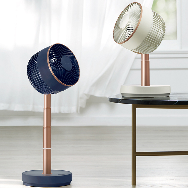 艾美特 (Airmate) 空气循环扇 CA18-RD49 家用电风扇摇头风扇台式落地电扇折叠扇 遥控桌面立式便携 白色高清大图