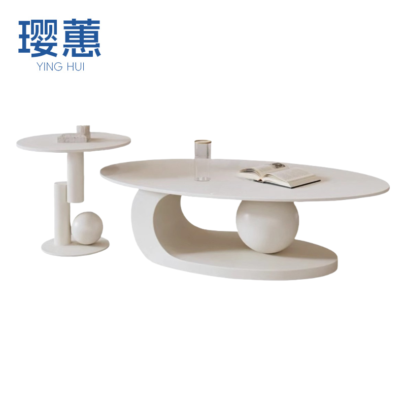 璎蕙 茶几组合100+50cm 套高清大图
