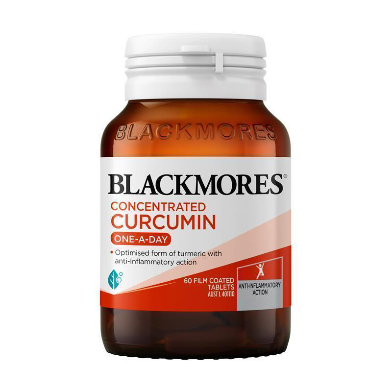Blackmores 澳佳宝 活性水溶性浓缩姜黄素 150mg 60片 1瓶装 肝脏关节软骨健康 澳洲进口高清大图