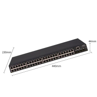 华三(H3C) LS-5560S-52P-SI 48口千兆三层网管企业级核心网络交换机 4个千兆光口