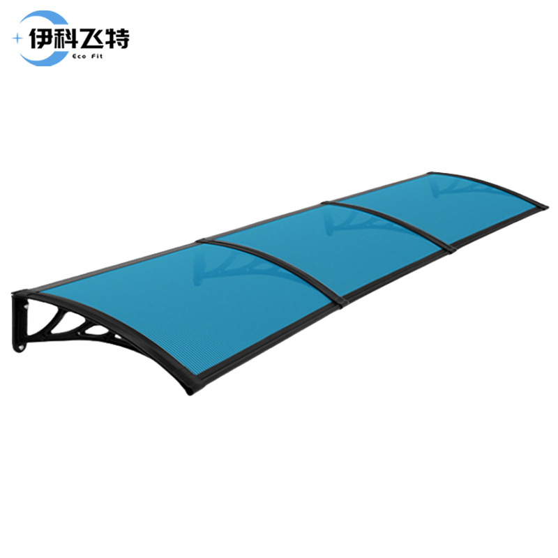 伊科飞特塑钢雨篷 3m雨棚3000*1200*288mm个