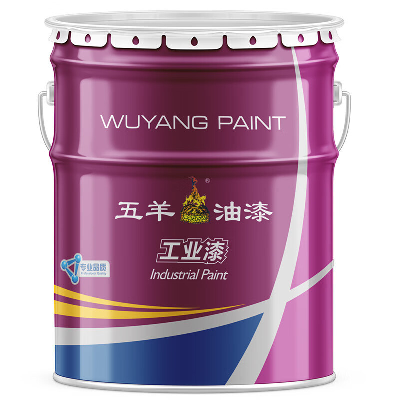 五羊 醇酸油性银漆 5卡银色醇酸外用磁漆混装 14KG(单位:桶)