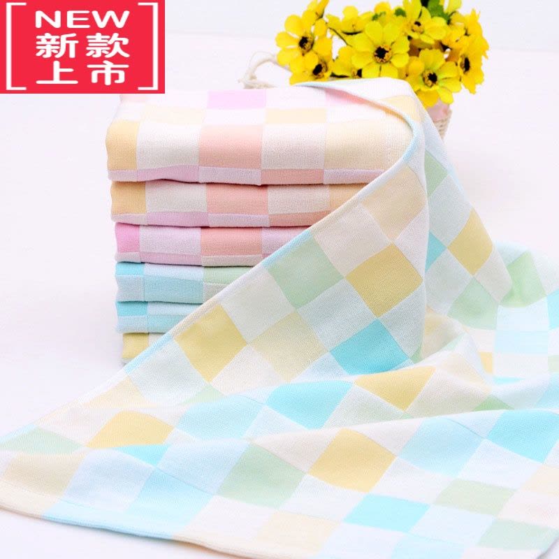 可莉允纱布毛巾洗脸巾大人儿童速干日用超薄吸水长方形棉纱吸汗面巾图片