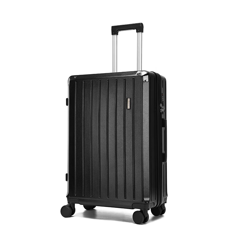 恒源祥(HYX) 托基旅行箱HYX8082银色24寸可登机旅行行李箱轻便耐用密码箱商务出差旅行行李箱高清大图