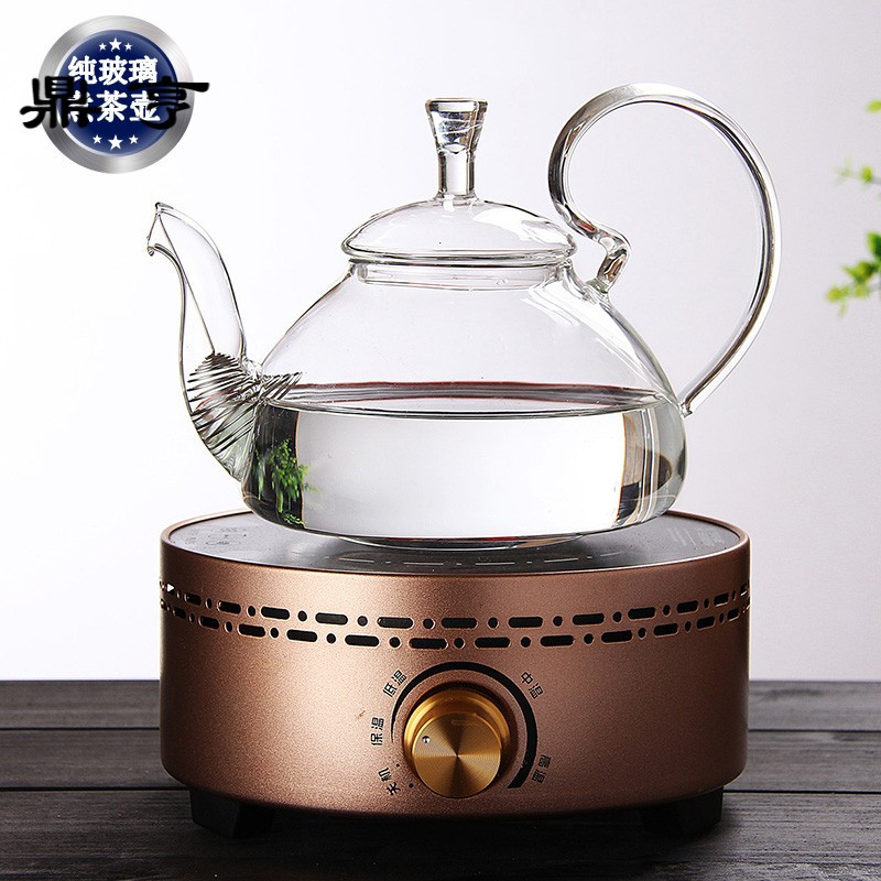 鼎亨水果茶壶套装花茶茶具煮水果茶的玻璃壶烧水壶电陶炉花茶壶杯