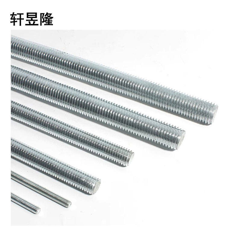 轩昱隆镀锌通丝螺杆M22*1m /支高清大图