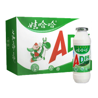 【6月产】娃哈哈AD钙奶100ml*24瓶儿童牛奶非原箱