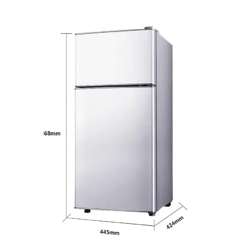 志高小冰箱58升家用小型出租房冷藏冷冻宿舍迷你双开门电冰箱节能bcd