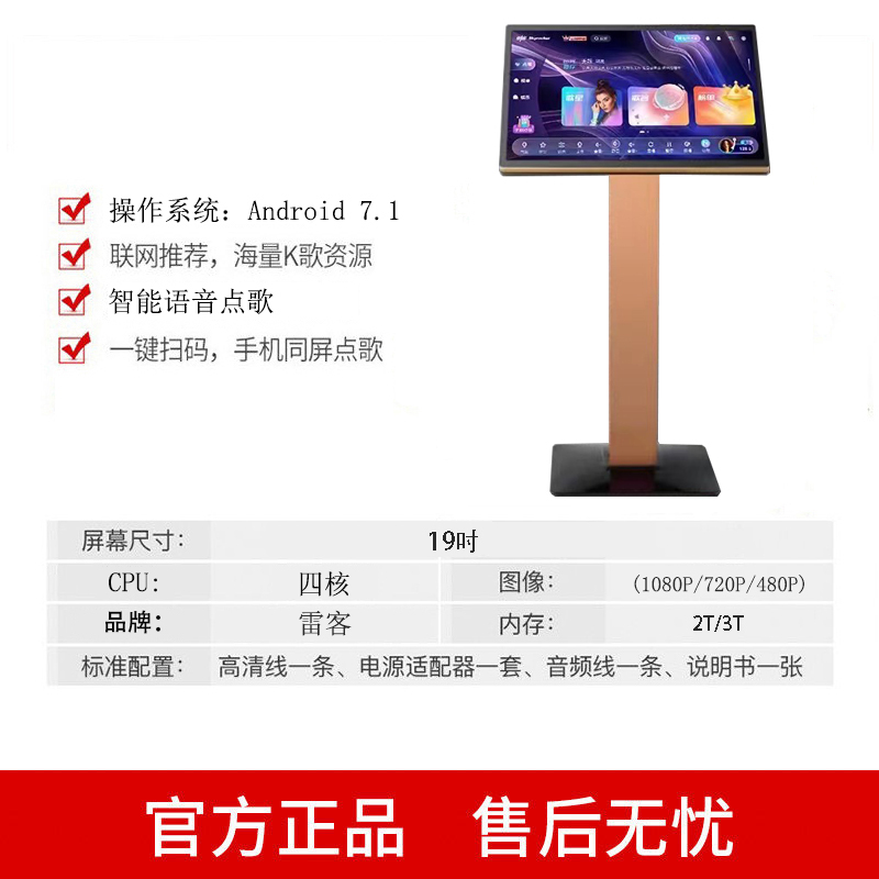 爱浪(AvliGHT) MK260-10 家用KTV音响套装家庭影院无线话筒会议室客厅卡拉OK音响点歌机