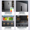 [官方旗舰店]美的407升一级智能双变频十字对开双开门四开门家用电冰箱大容量超薄BCD-407WSPZM(E) 月夜灰