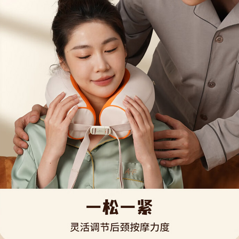 和正按摩器颈椎深度揉捏舒缓U型多功能可拆洗枕套HZ-U3高清大图