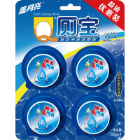 蓝月亮 松木香型 Q厕宝50g(4块装售)日用品