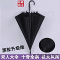 天堂伞 193E 黑升级版 70cmx10K 直骨晴雨伞 颜色随机