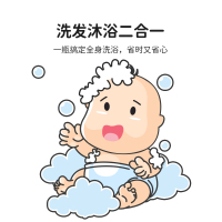 贝纽BYNU 小黄人 多维洗发沐浴二合一350g 婴幼儿童洗发水沐浴露母婴清润保湿柔净洗护用品