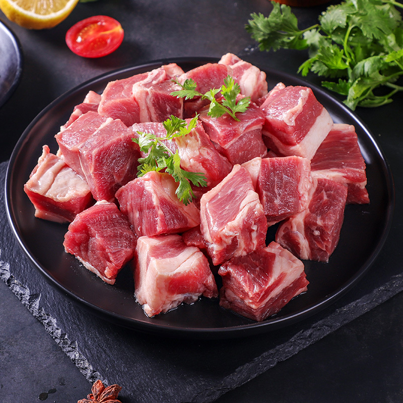 伊赛国产原切谷饲黄牛牛腩块1kg牛肉生鲜