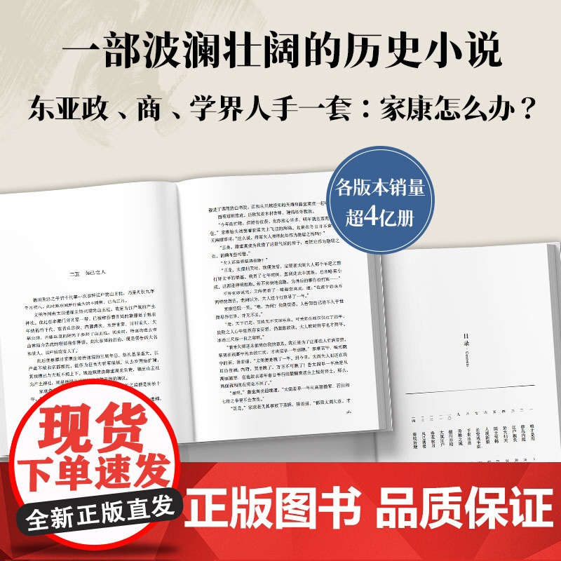 德川家康 全13册 波澜壮阔的历史小说 东亚政商学界智慧宝典 正版 套装 赠书签 人物大事记年表 谱系图 导读手册电子书高清大图