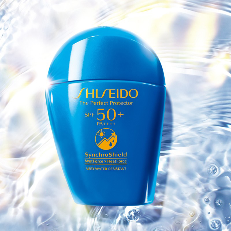 SHISEIDO 资生堂 防晒蓝胖子防晒 水动力防护乳 SPF50+ PA+++ 50ml 防晒霜隔离乳液 日本进口高清大图