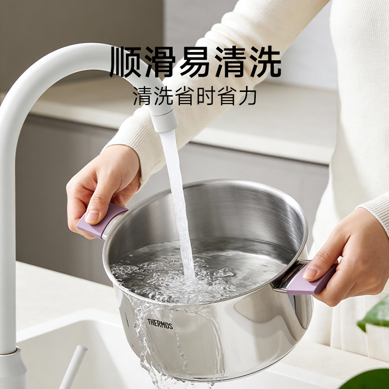 膳魔师 黛影系列26cm单层蒸锅WOM-ST26 GP (Vira)高清大图