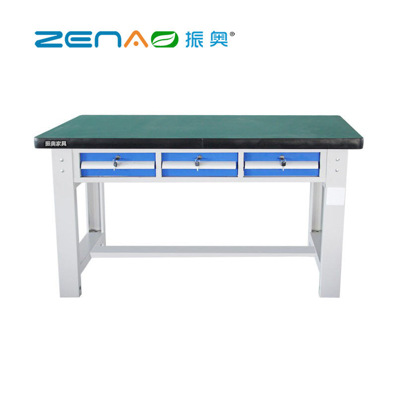 振奥 重型工作台车间操作台实验室测试台维修桌 2.1米横三抽