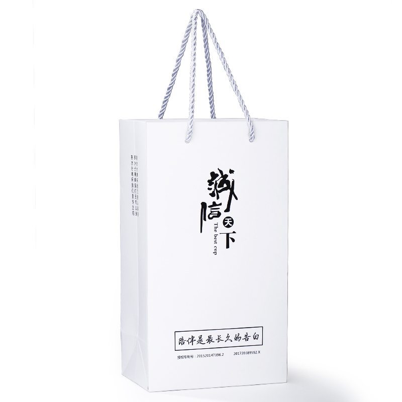 金镶玉 茶杯 办公杯茶水分离杯双层玻璃杯商务杯 泡茶杯礼品杯带过滤创意杯 红色旋中玄泡茶杯(10个以上可定制)