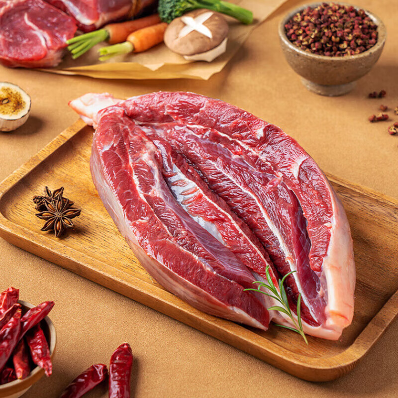 紫光园 清真牛肉礼盒部位原切“祥牛纳福”礼盒C款-3kg高清大图