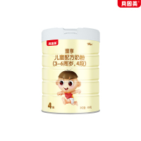 【升级锁鲜盖】贝因美(Beingmate)官方旗舰店 童享儿童配方奶粉800g 3-6岁，4段 罐装